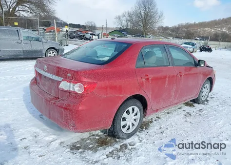 2011 Toyota Corolla Le z USA, uszkodzony, nr VIN 2T1BU4EE5BC727989